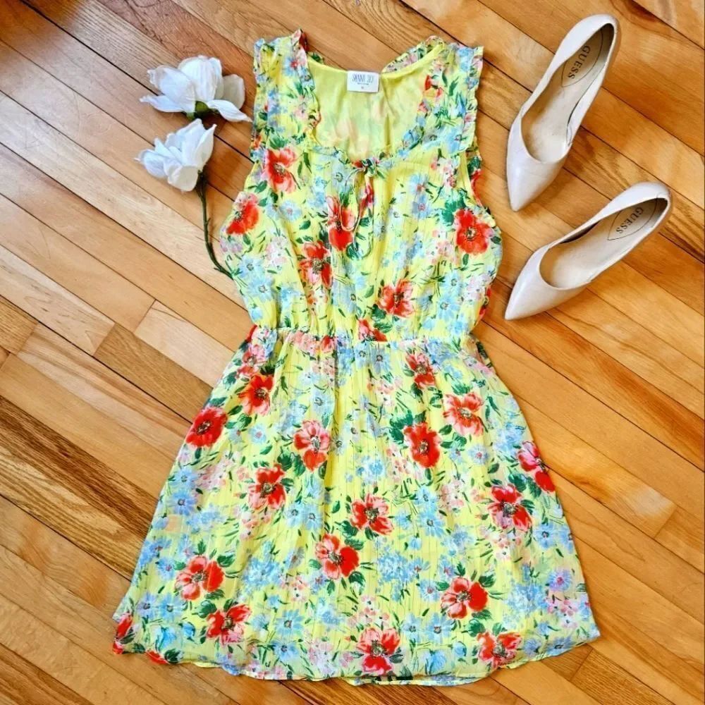 Sienna Sky Floral Dress
